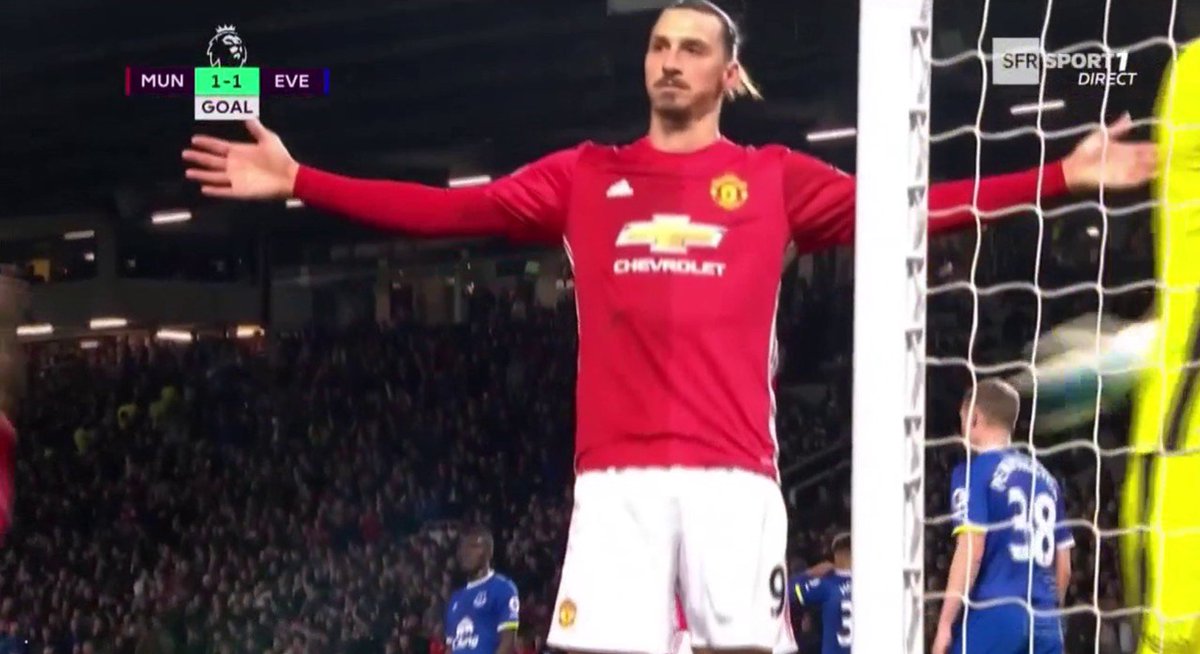 Ifcbri's tweet photo. When your 5th in the table and you equalise to Everton at home https://t.co/MdrekkQ3U2