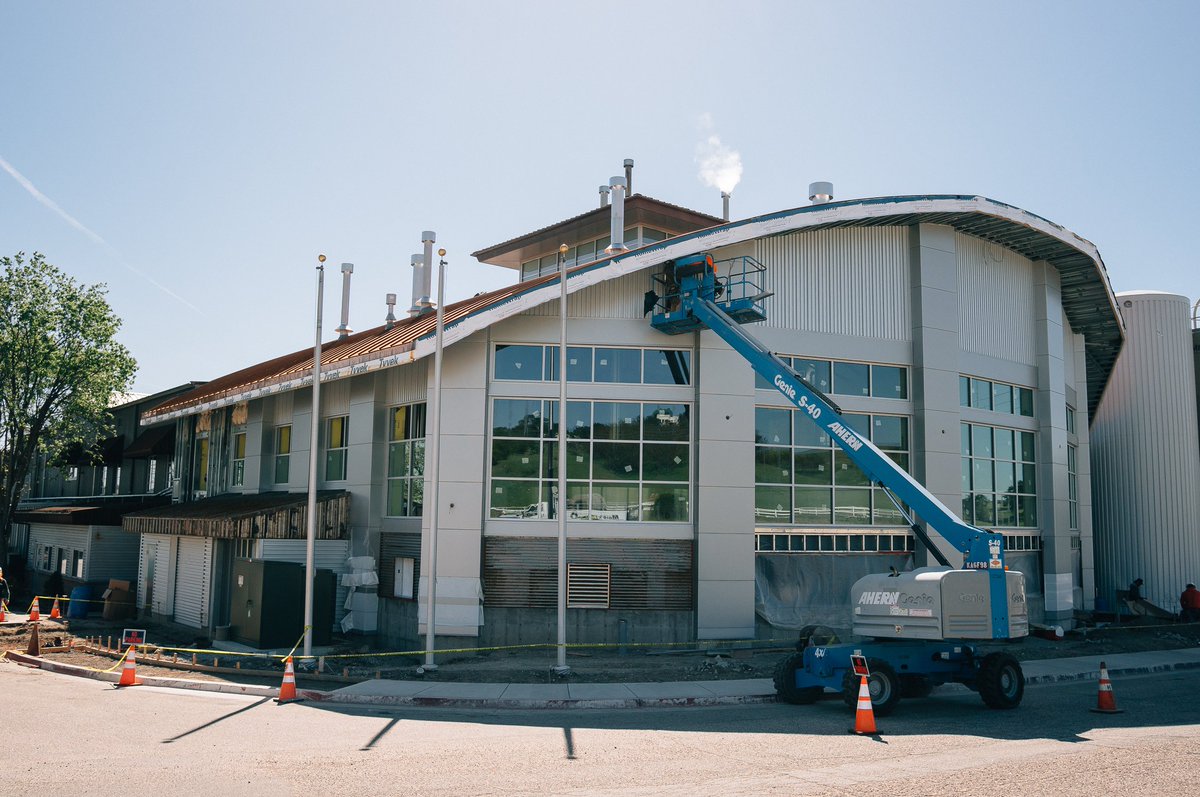 Brewhouse II update: we are so close we can (almost) taste it. Planning on doing our first brew test batch later this month! #craftbeer