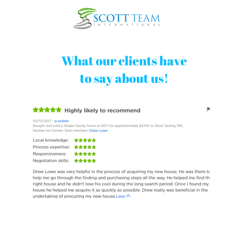 ScottTeamInt's tweet image. When you offer a positive outlook, valuable information and expertise, as well as professionalism...your destined to get an amazing review!