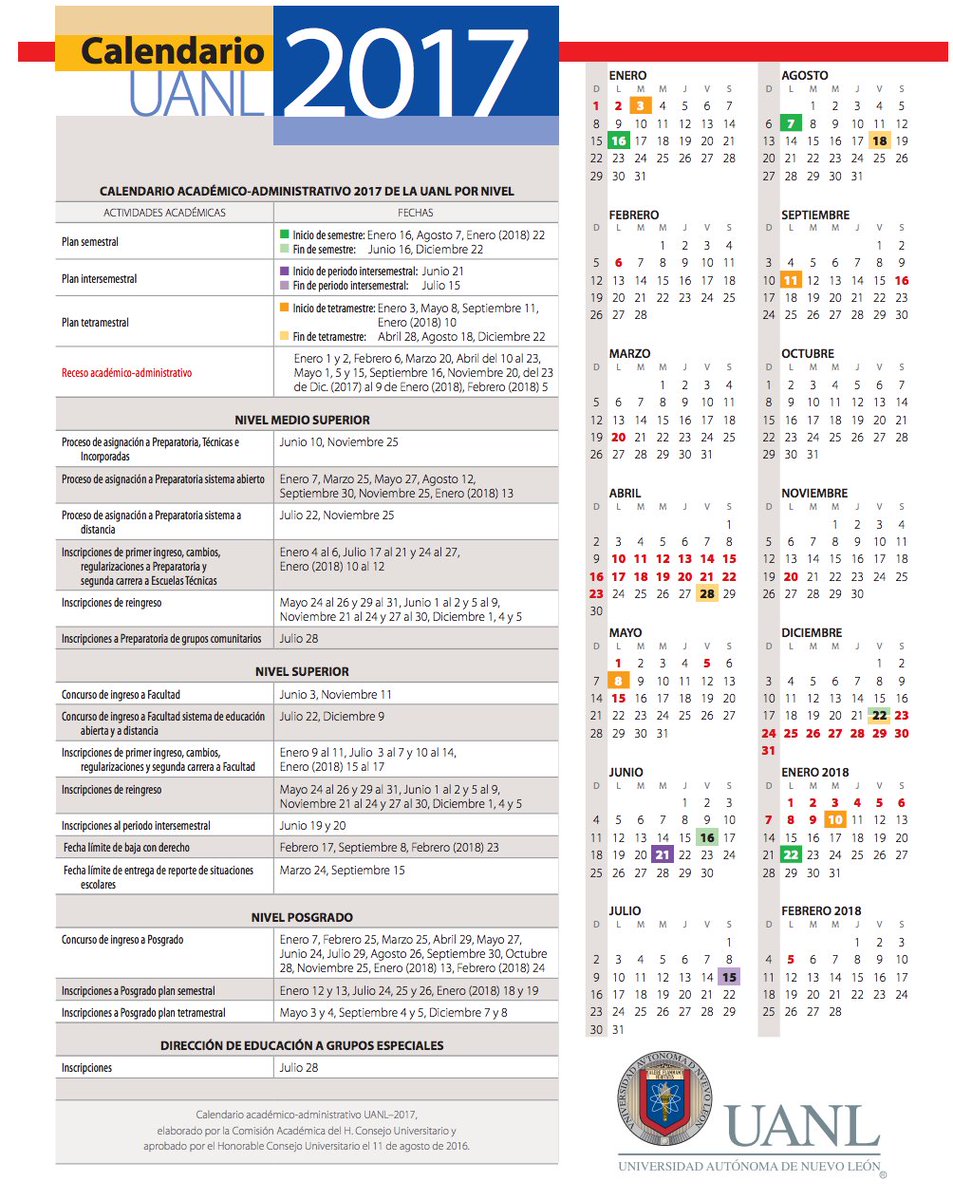 Se acaban las vacaciones, pero no las ganas de seguir creciendo contigo. ¡Te esperamos mañana con toda la #ActitudUANL!