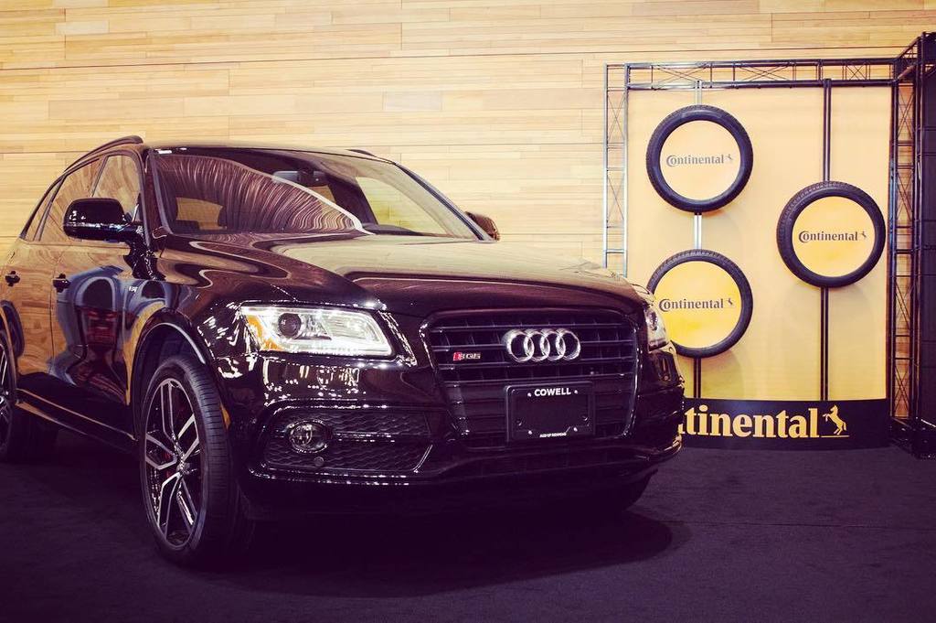 AudiRichmond's tweet photo. #Audi #SQ5 looking slick with our friends at @conticanada @continental_tire #VIAS #VIAS2017 #VanAutoShow #Continen… https://t.co/5Xo4Nw3om8 https://t.co/kENXSJ4Sda