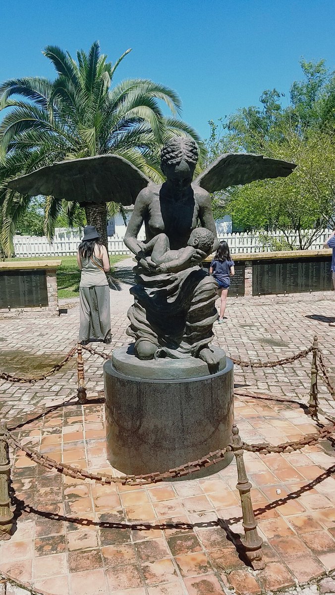 OurMuseums's tweet photo. Humbled by the @Louisiana  @WhitPlantation honoring enslaved people. #ourmuseums #BlackLivesMatter https://t.co/0KaToQHdJx