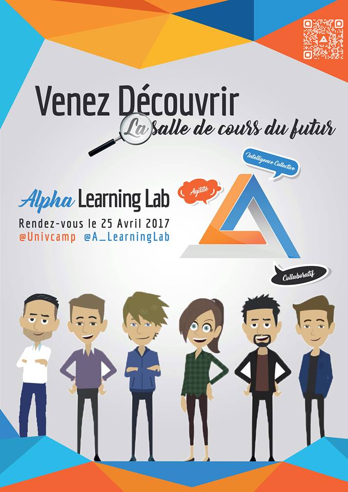 A_LearningLab's tweet photo. Venez découvrir la salle de cours du futur avec Alpha Learning Lab et son équipe pour tout voir et tout savoir ! #ALL #TIPI #Univcamp https://t.co/zFwVrFykAY