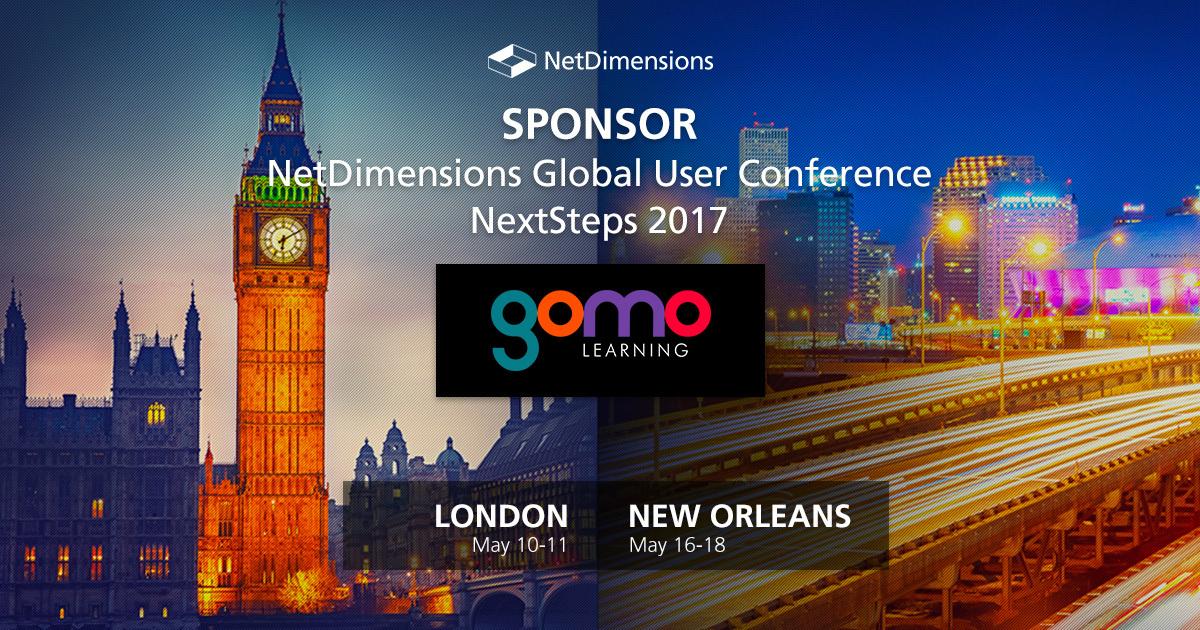 gogogomo1's tweet photo. Join me @NetDimensions #NextSteps2017 iNew Orleans May16-18. Special Pricing for #NetDimensions customers for #gomo. https://t.co/qzjNG7UnHI https://t.co/juHat8UzVG