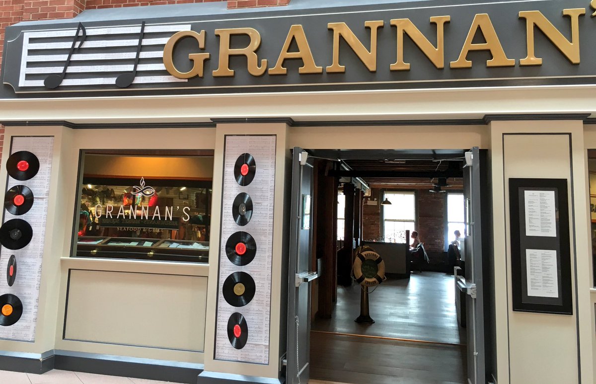 The restaurants are ready! @EastCoastMusic cc <a href="/grannans/">Grannans Seafood</a>