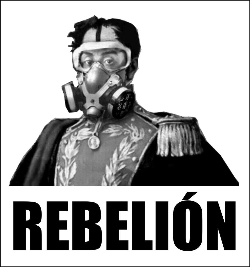 AlfonsocaroVe's tweet photo. Llego la Hora de la Calle de Rebelion calle barricadas 350ya https://t.co/B4CswcUzxb