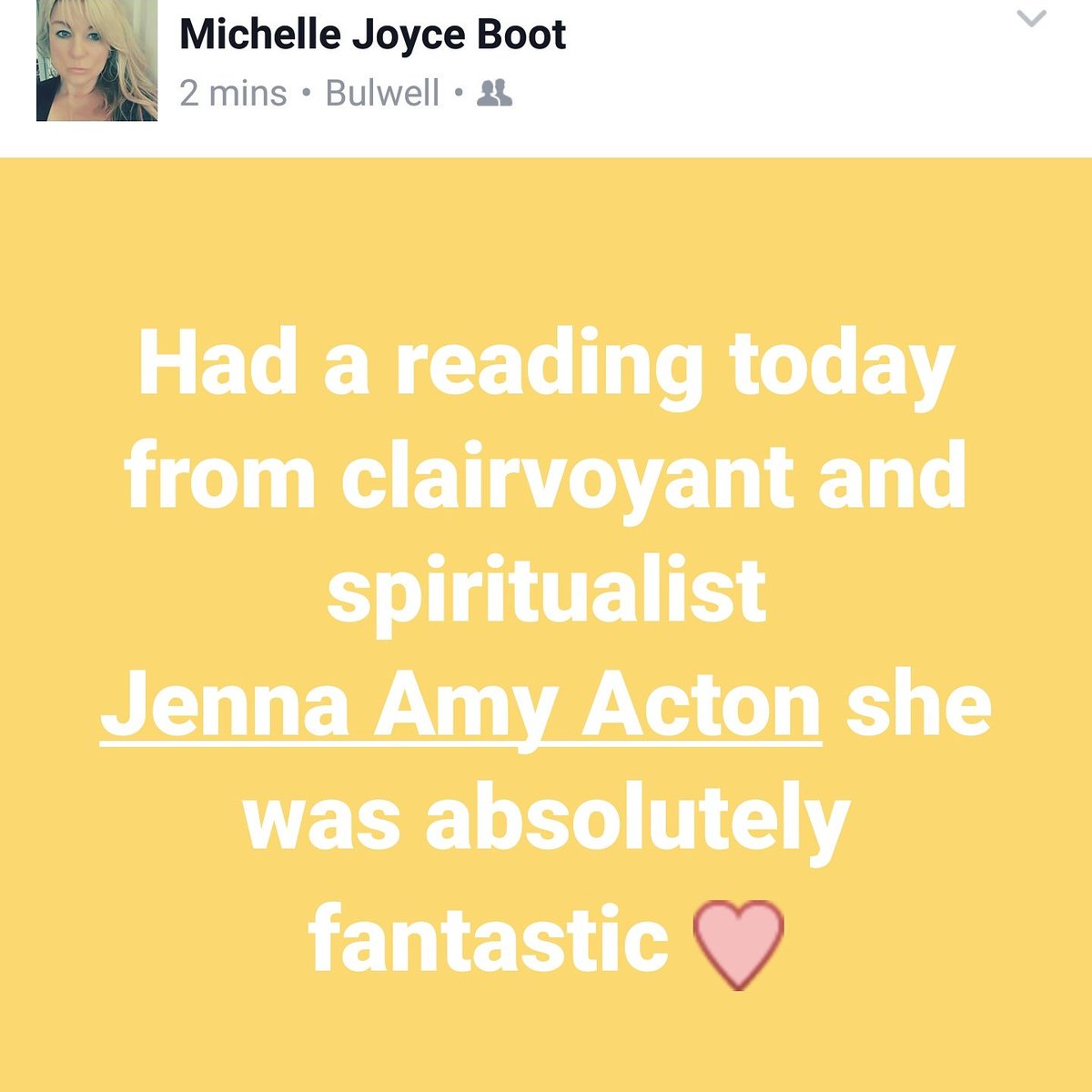 PsychicJens's tweet photo. 💛👌 #feedback #psychicreading https://t.co/HnieJrQ4gK
