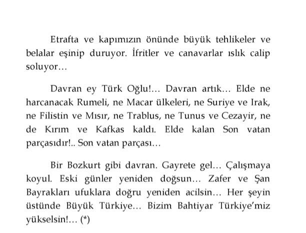 #BaşbuğDiyorki "Davran ey Türk Oğlu.!