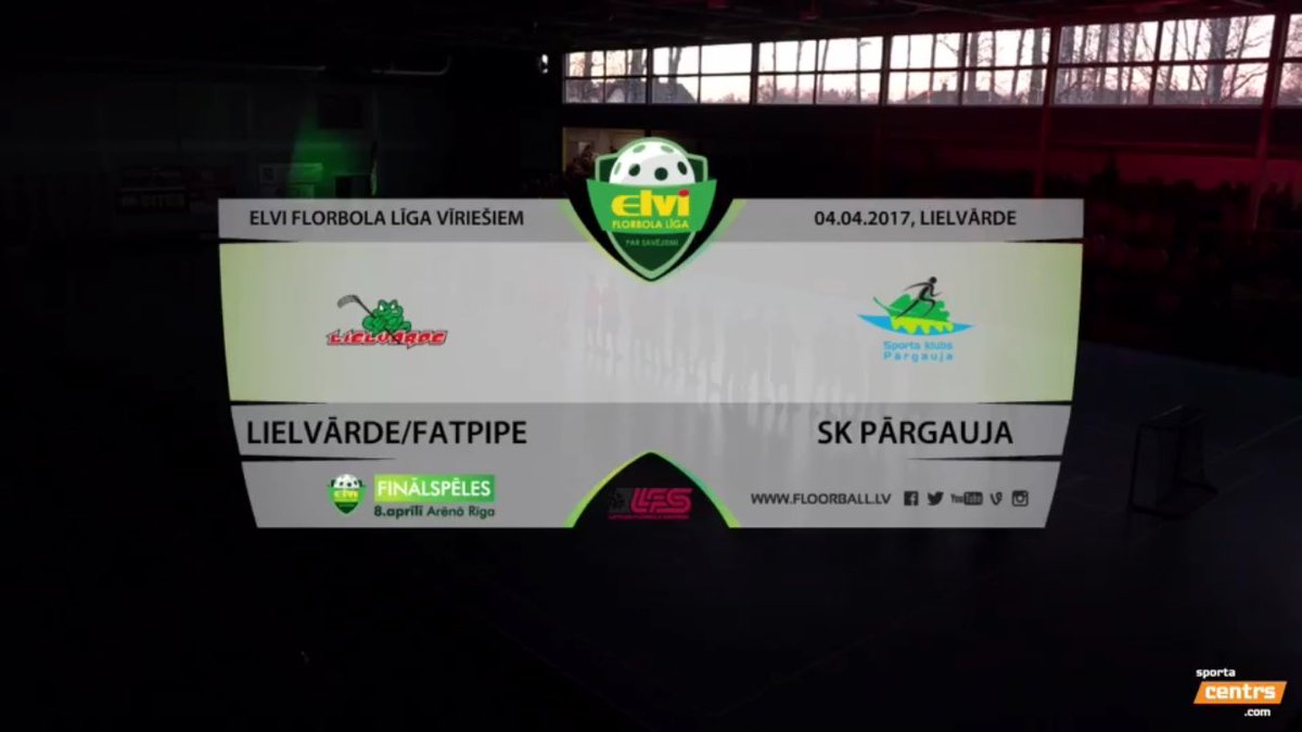 VIDEO > Highlights > ELVI Floorball League: <a href="/FBKLielvarde/">Lielvārde/Fatpipe</a>  - <a href="/Pargauja/">SK Pārgauja</a> (7:4) 4 Apr #floorball #florbols #lvdpār sportacentrs.com/florbols/virsl…