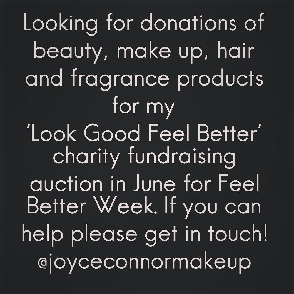 JoyceConnorMUA's tweet photo. #charitytuesday #lookgoodfeelbetter #beauty #makeup #hair #skincare #prquest #charityauction #feelbetterweek #cancer #fundraising @lgfbuk https://t.co/RRhCqkWyay