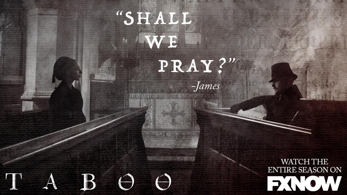 Their sins are not easily forgiven. #TabooFX <a href="/OonaCC/">Oona Chaplin</a>