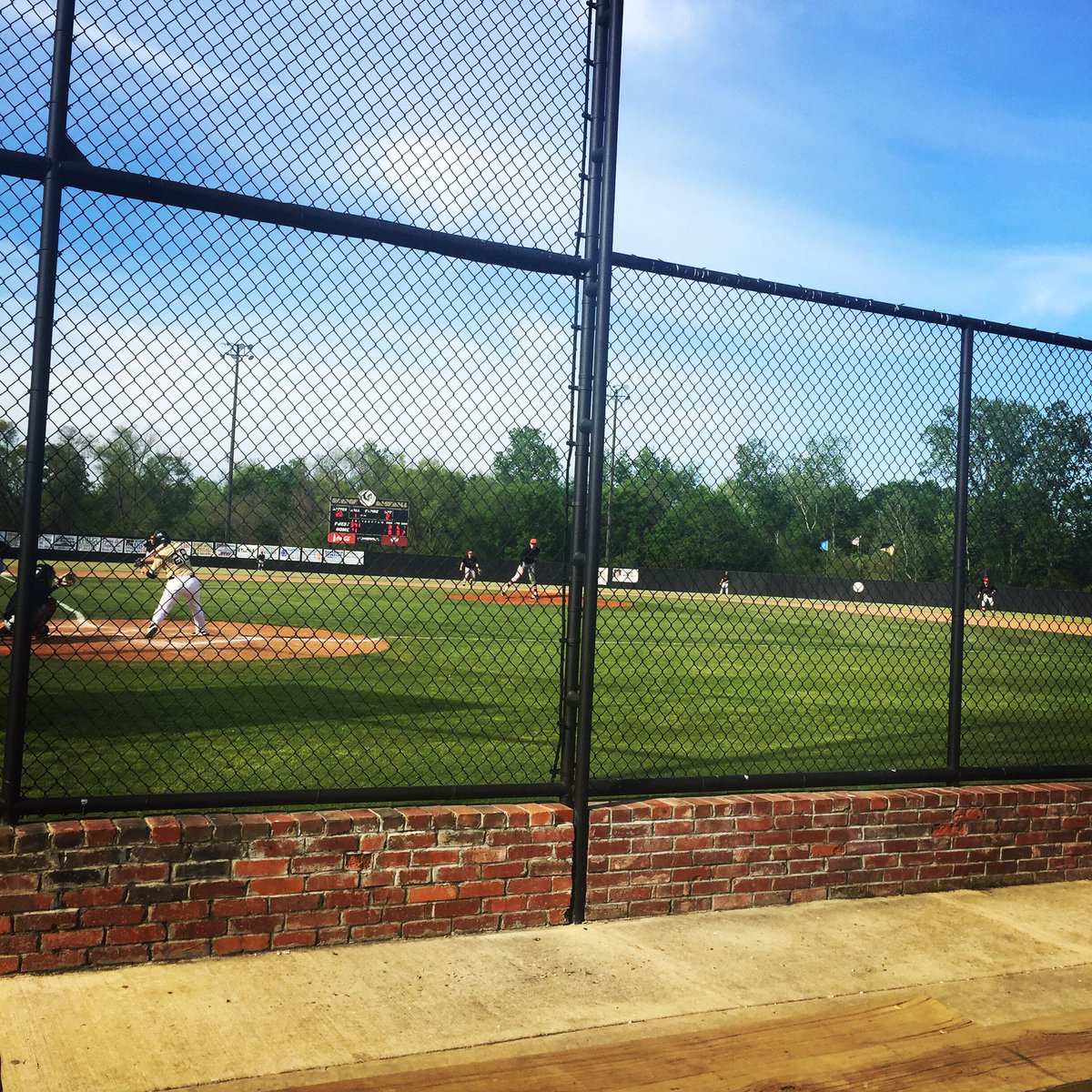 Black Diamond baseball on a beautiful spring day in Broken Bow, Oklahoma! ⚾️🔶