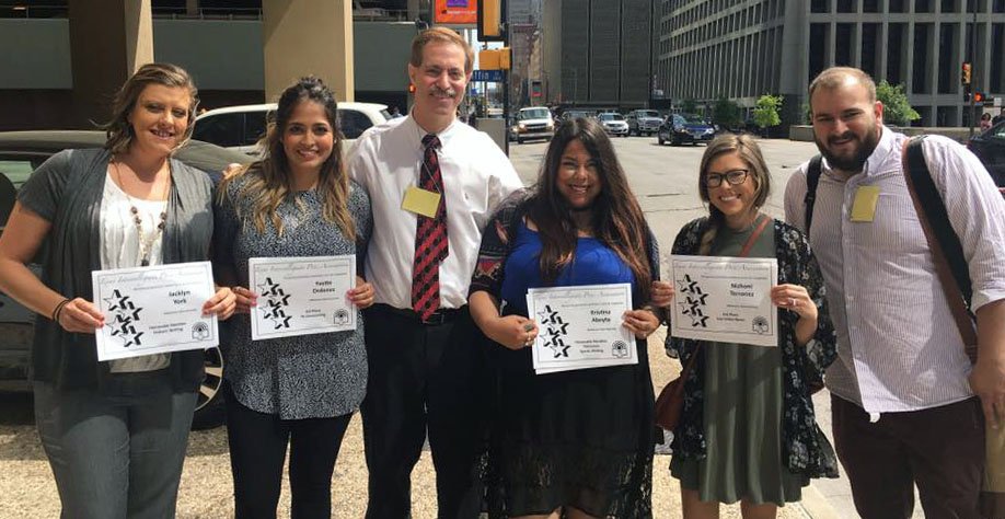 WichitanOnline's tweet photo. .@MidwesternState student media won 27 awards at the annual college media convention in Dallas. #tipa2017 https://t.co/zzWtZa5w2Z https://t.co/jDZgtlY78e