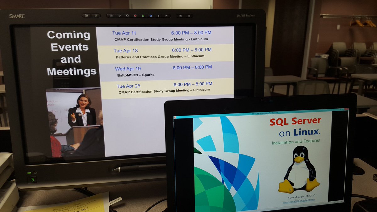 SlavaSQL's tweet image. 100% ready for #SQLServerOnLinux