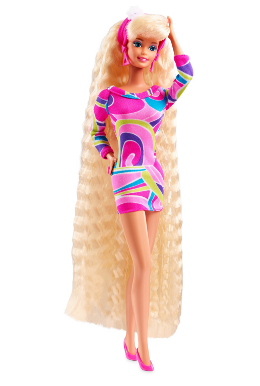 barbie totally hair 25th anniversary doll