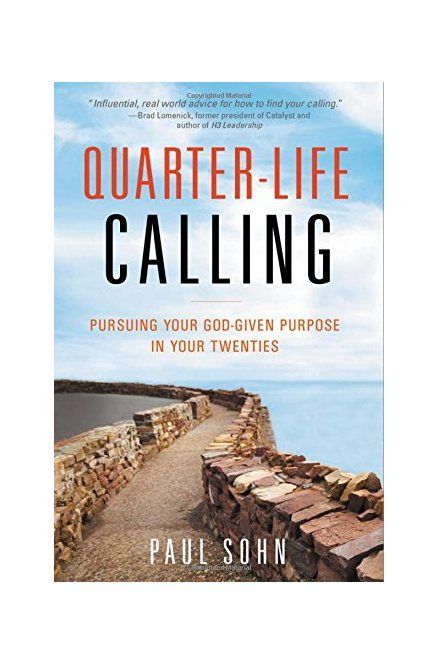 jonvanhorn's tweet photo. Discover Your God-given Calling. Buy @pauljsohn's new book #QuarterLifeCalling: https://t.co/Uq6JjrRk2u https://t.co/hhjpjalkQA