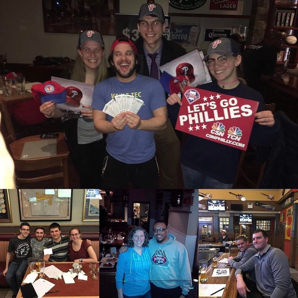 CSBarGames's tweet image. Congrats to last Tuesday's trivia winners!  Quiz Off resumes tonight at the following times:
Landmark Glassboro: 7:30 and 10:00
Landmark UC…