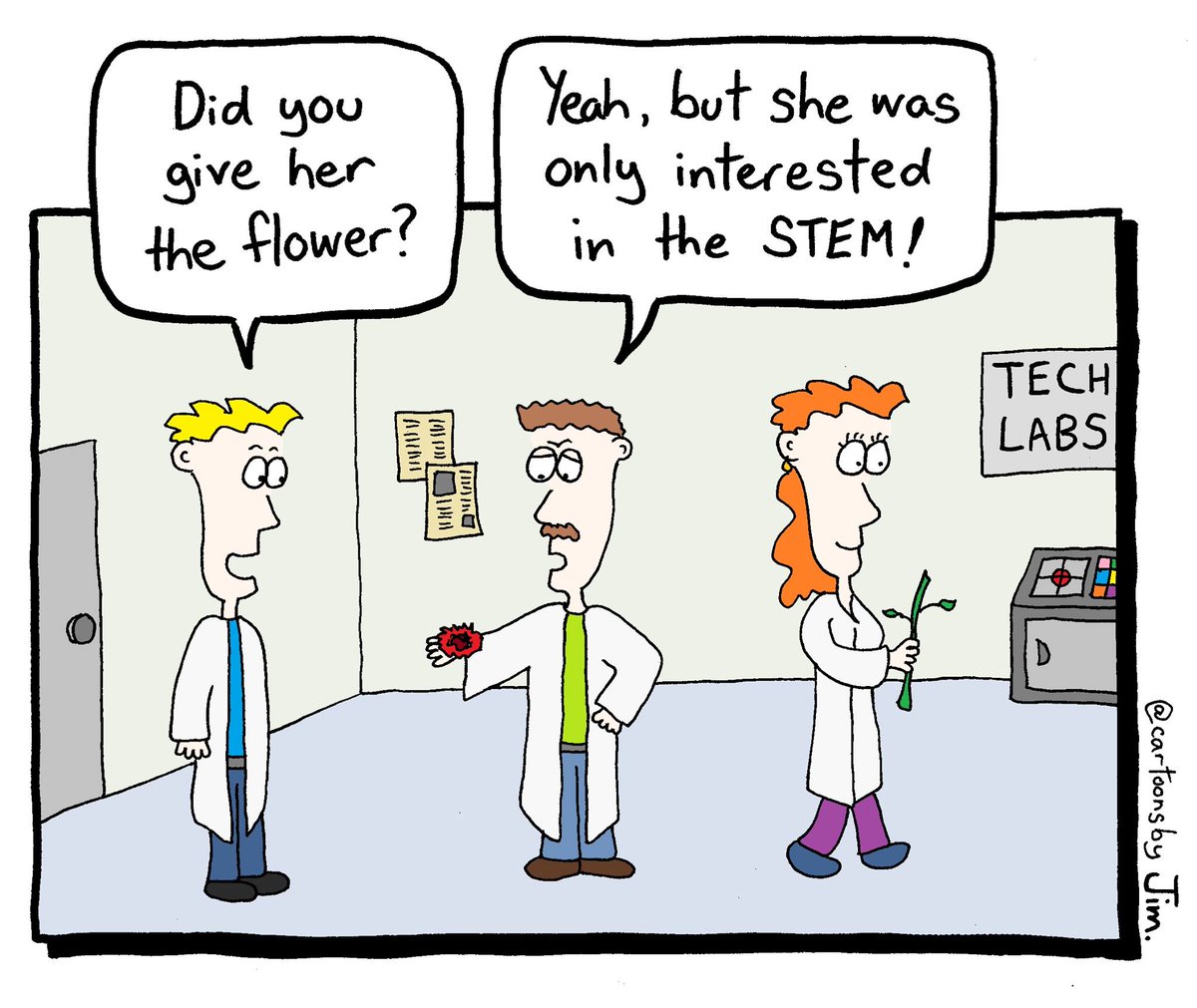 cartoonsbyjim's tweet photo. Jim's new cartoon for @ITP_nz #womenintech #makewhatsnext #STEM https://t.co/MZIi8rZtvg