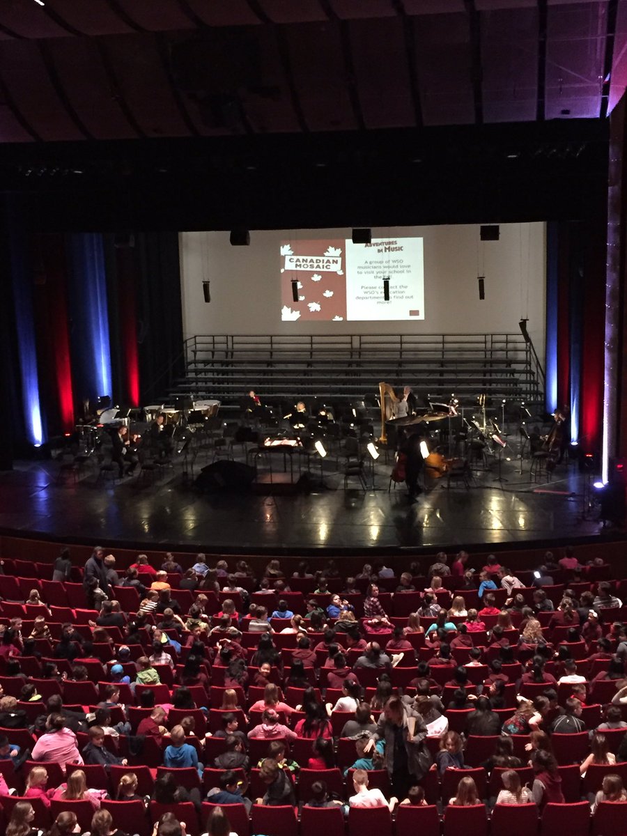 Grade4BH's tweet photo. Wonderful afternoon listening to the Winnipeg Symphony Orchestra 🎼 https://t.co/vCpY2PfQ3f