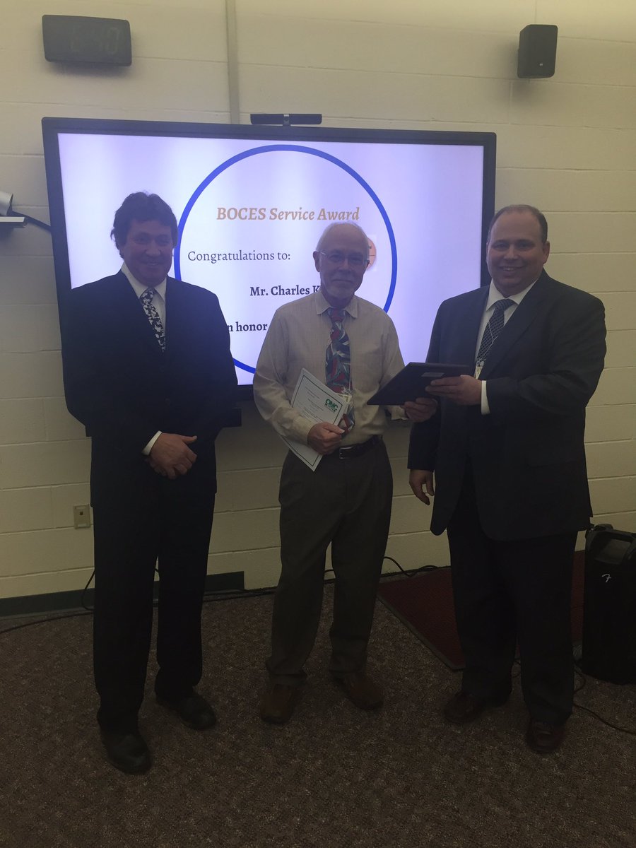 AnnePal2's tweet photo. Congrats to Mr. Charles King for receiving the 2017 BOCES Service Award! @ONCBOCES https://t.co/cXvsaBrD7j