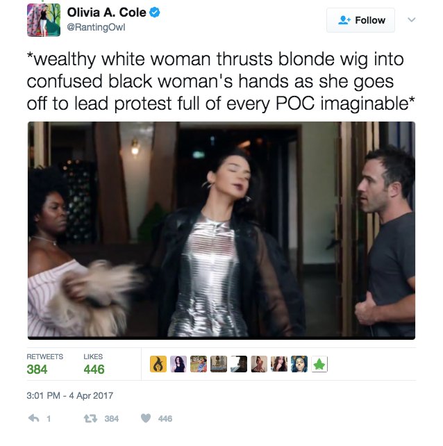 Pepsi's new ad featuring Kendall Jenner at a protest with police and young POCs has everyone like 🤔