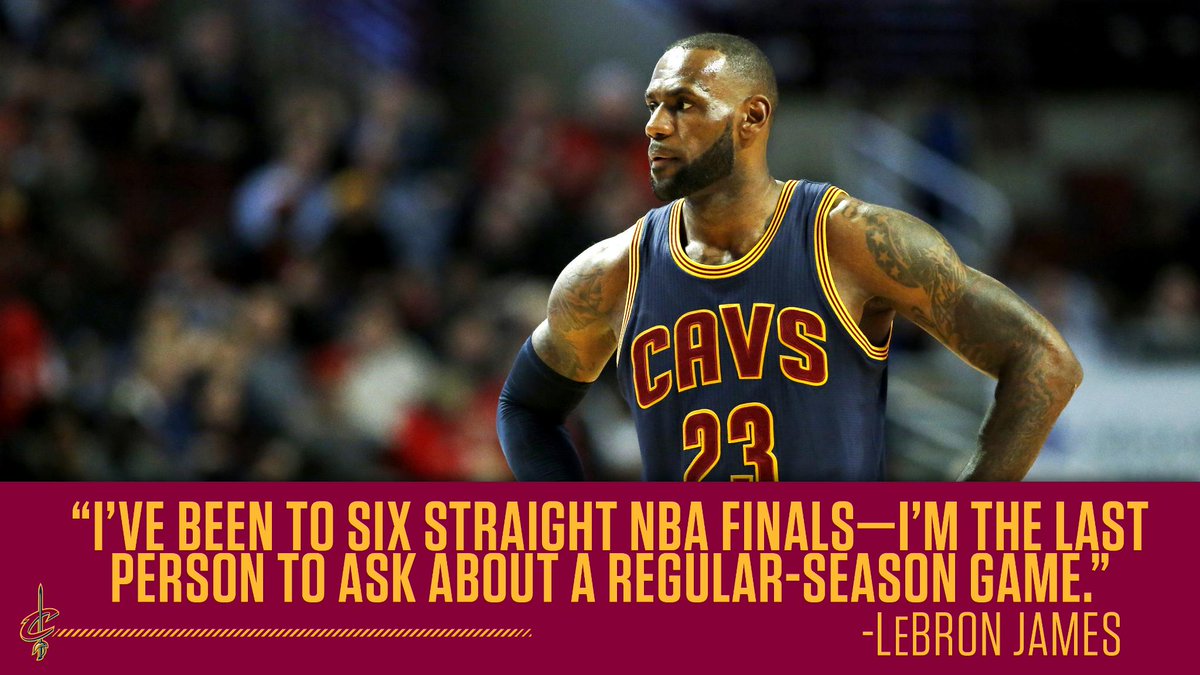 SportsCenter's tweet photo. LeBron had something to say about the Cavs matchup with the Celtics tomorrow. https://t.co/FjZKrLwj6s https://t.co/IDpejKVRUK
