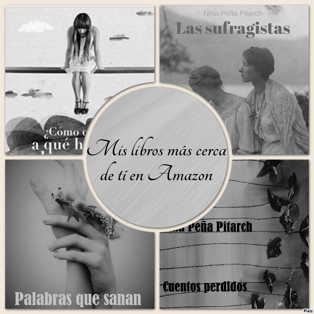 ninapenyap's tweet photo. Todos mis libros más cerca de ti en mi página de autora en Amazon. #ficciónhistórica #mujeres #intimismo #feminidad
https://t.co/ssIYxEWMDp https://t.co/j1x8IZL3K2