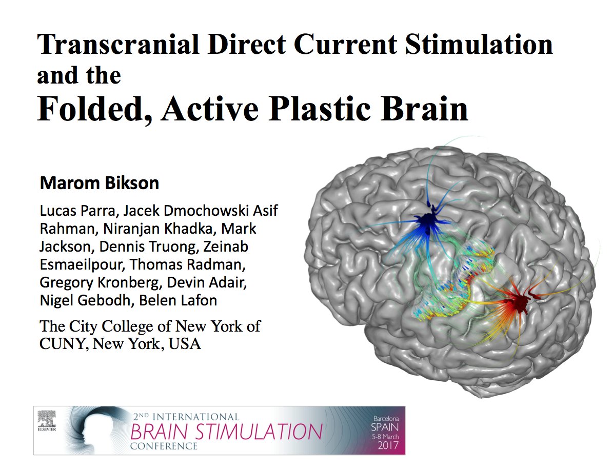 Marom Bikson Slides From My Talk At 17 Int Brain Stimulation Meeting Tdcs And The Folded Active Plastic Brain T Co Lfgm5jkeb5 Brainstimconf T Co Rn8ynybiph