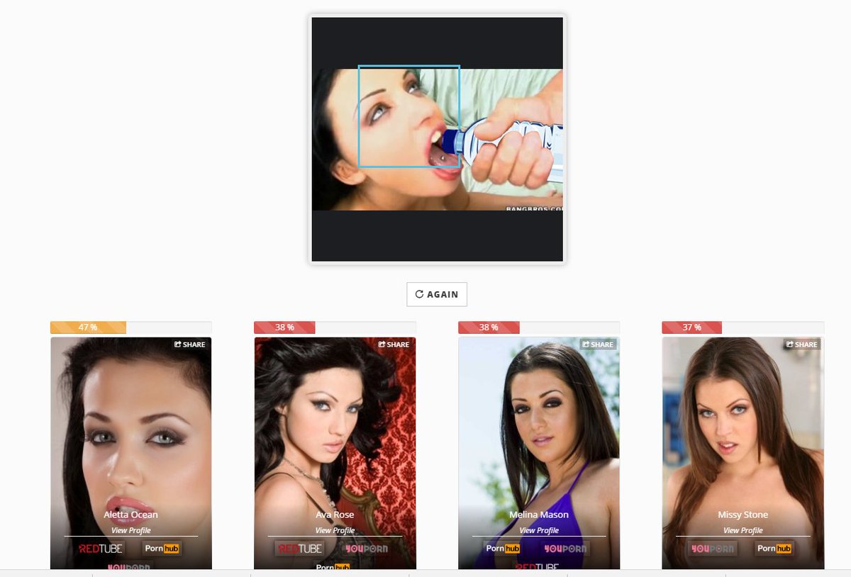 PornStarByFace on X: The algorithm was tested on complex photos, the  result is not bad)) but we will try to improve it. #pornstarbyface  t.coXL6wvIO6ps  X