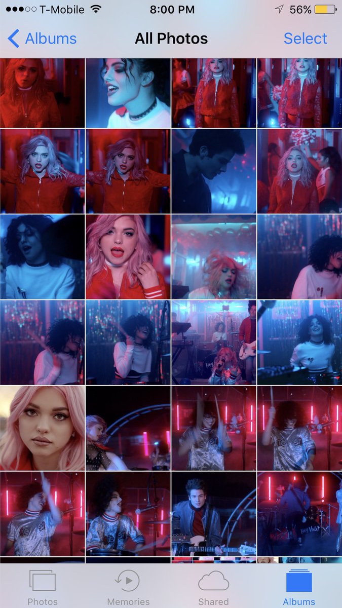 violetsunflowr's tweet photo. My camera roll after watching the #breakmyheartvideo https://t.co/ZfjZyKCFfH