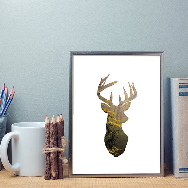 umlautgraphics's tweet photo. Deer forest silhouette. https://t.co/vuYwi3eqiB #deerprint #forestprint #poster #homedecor https://t.co/tKdk2ebGN5
