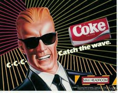 max headroom pepsi max headroom pepsi
