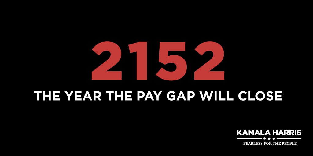 At the rate we’re going, women won’t be paid as much as men until 2152. #EqualPayDay