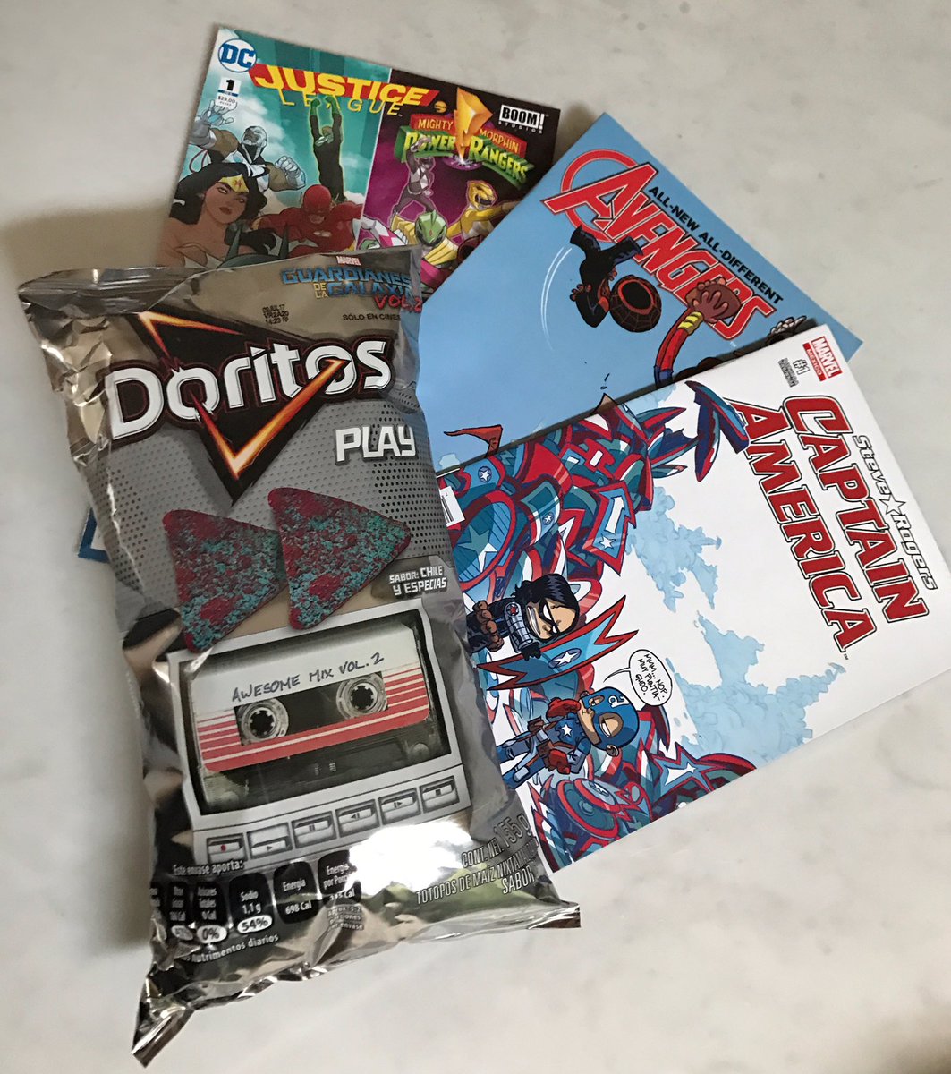 Los #Cómics del día y un snack para #Geeks 🤓🔝<a href="/Doritos_Mx/">Doritos Mx</a> #GuardiansOfTheGalaxy  Excelsior‼️