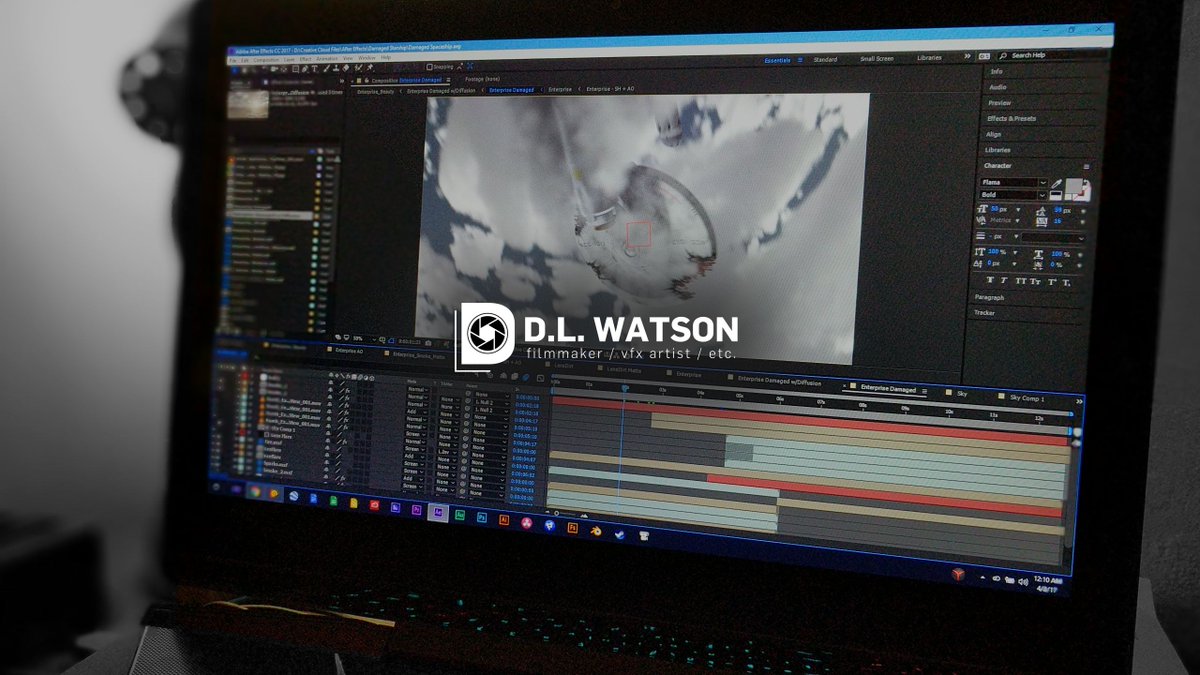 editordlwatson's tweet image. I've got a new tutorial coming soon featuring #Element3D, #RedGiantSoftware, #RSMB, and more! buff.ly/2nPG7yM