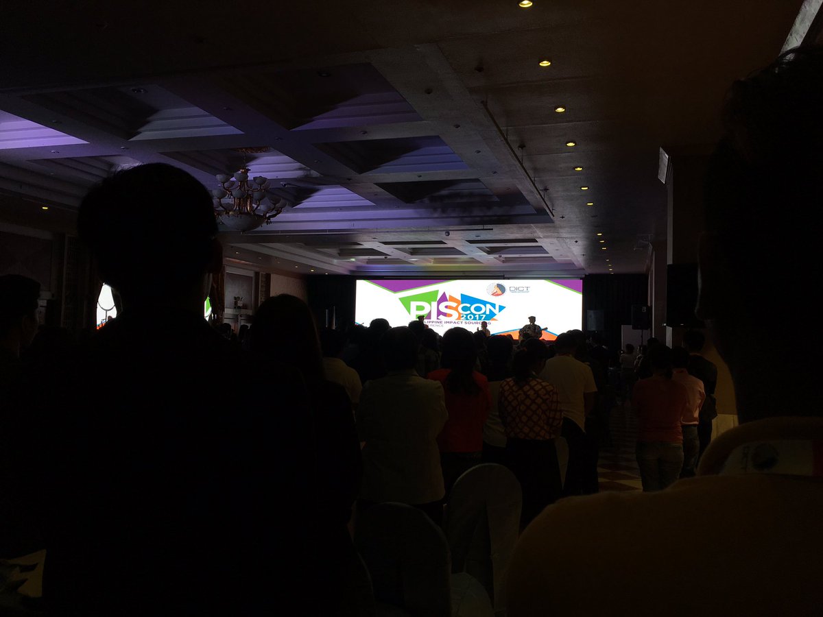 louisesanz's tweet image. The very 1st @PISConference PISConference