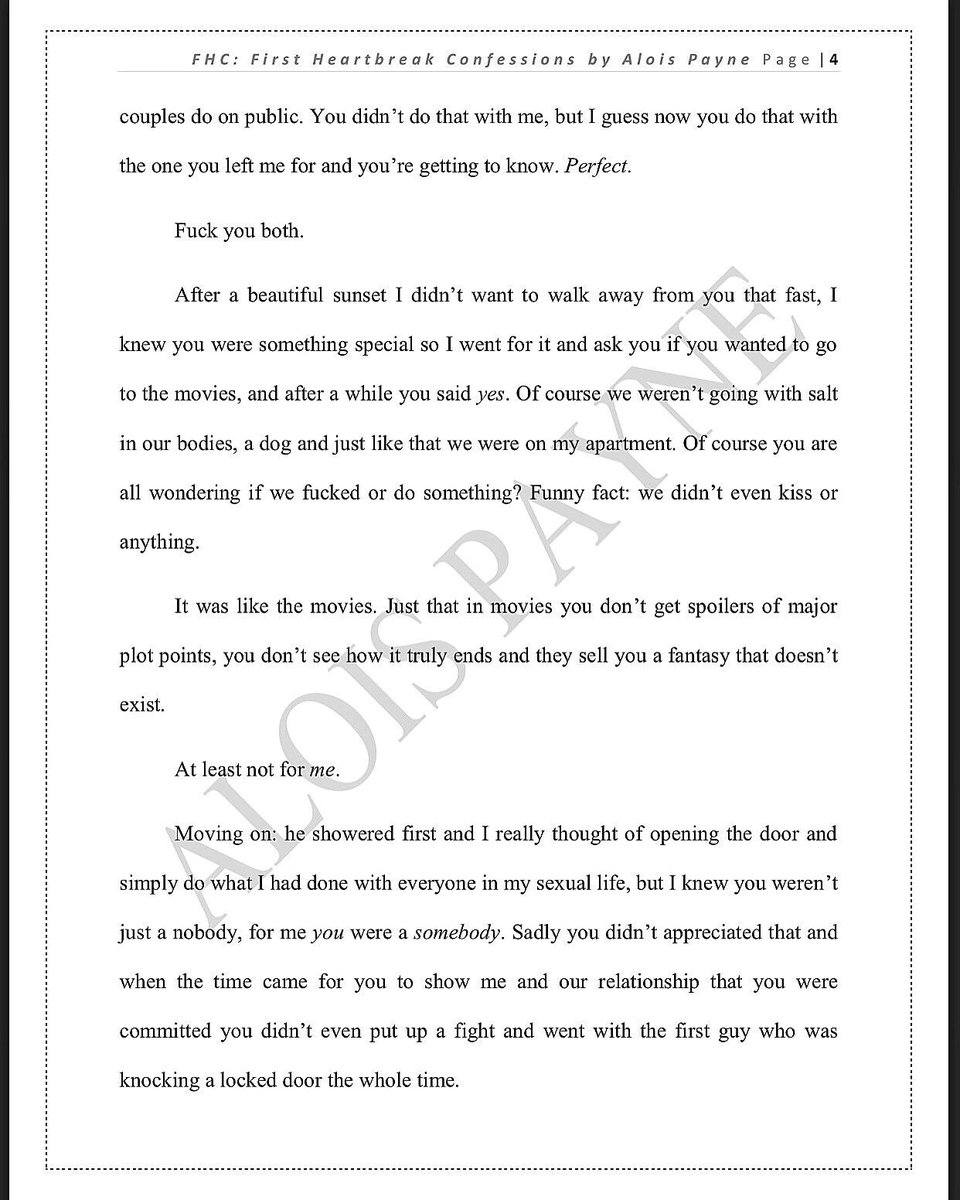 aloispayne's tweet photo. #PageFour #Novel #ChapterOne #Page4 #Chapter1 FHC: First Heartbreak Confessions by Alois Payne. #Read #Reading #Book #Love #Gay #Bisexual https://t.co/h0irJOlHNs