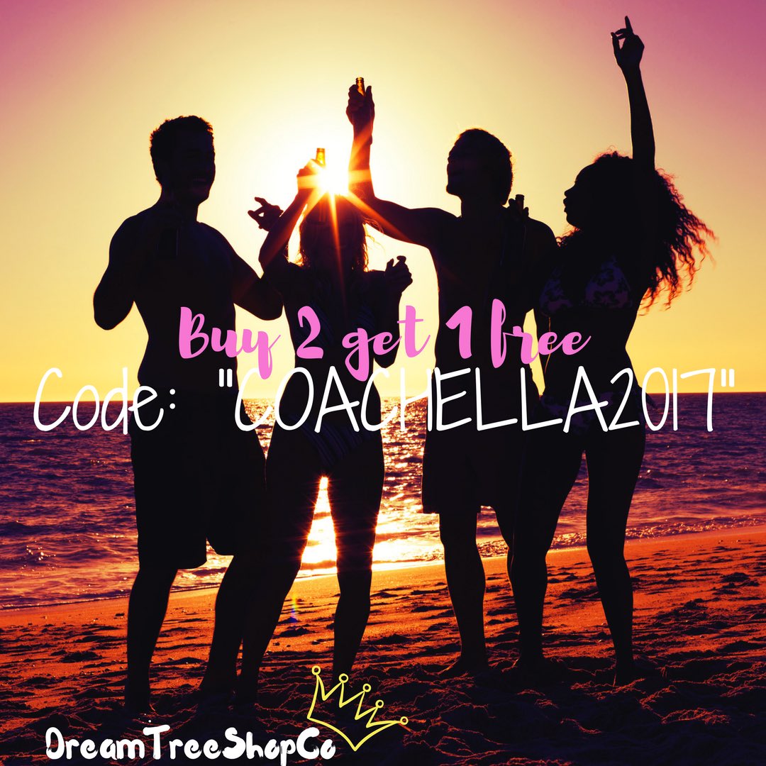 DreamTreeShop's tweet image. Buy 2 get one free! Code COACHELLA2017✌🏼 #dreamtreeshop #Coachella #jewelry #smallbusiness #boho #necklace #jewelry #Entrepreneur #storenvy