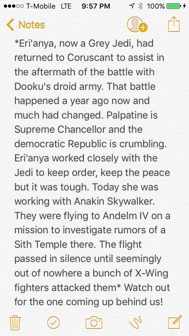 SoulShinesGrey's tweet image. @JediOnFire