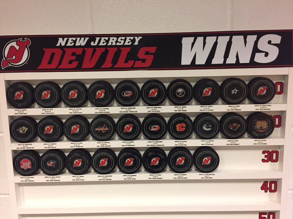 John Moore ends it in OT on a sweet dish from <a href="/hallsy09/">Taylor Hall</a>. <a href="/Blockaid1/">Keith Kinkaid</a> made 35 saves for his 1st Shutout of the season.