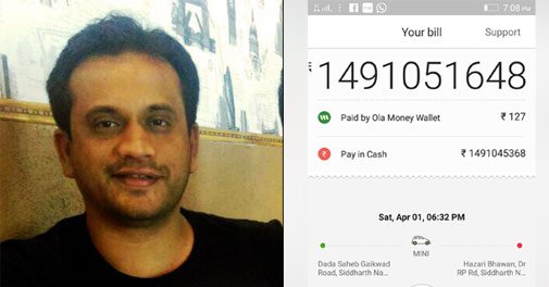 business_today's tweet image. #Ola charged Rs 149 crore for a ride that never happened. ow.ly/IFlw30azQRo