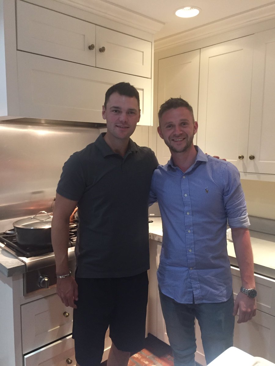 Lovely evening with <a href="/MKaymer59/">Martin Kaymer</a> and friends tonight. Great experience. Thank you again.