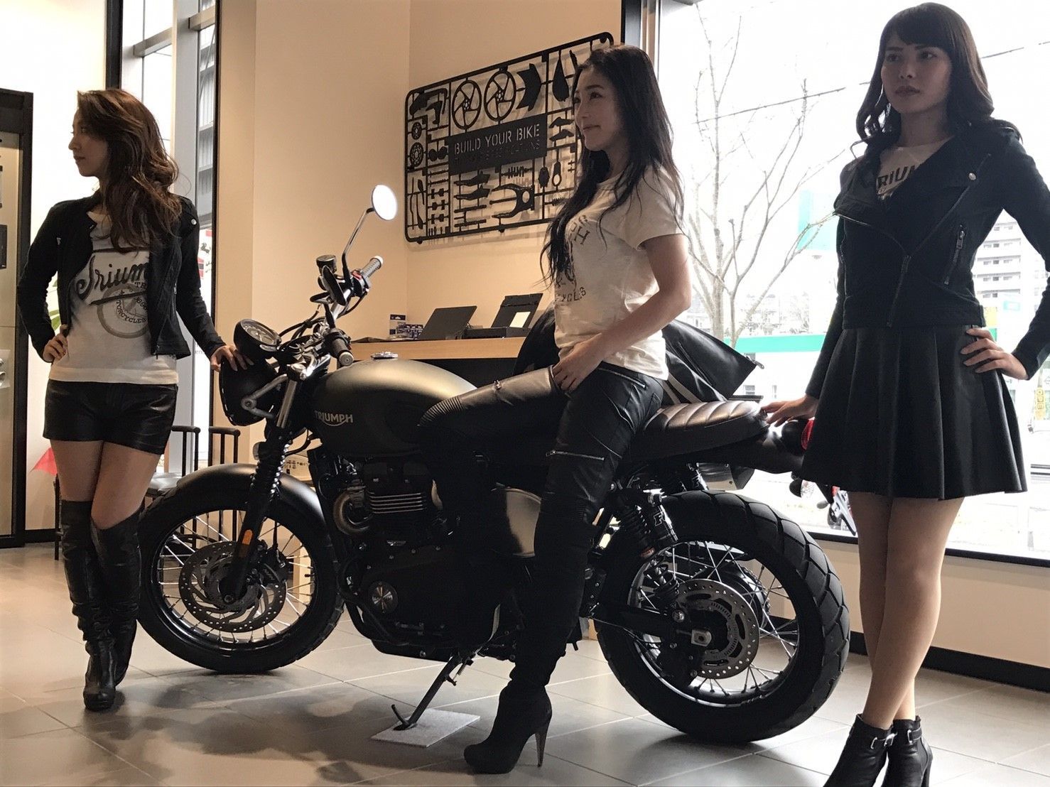 epi(エピ) on Twitter &quot;トライアンフ仙台（オートバイ正規販売店）が 4月1日グランドオープンしました👍 バイクファッションで