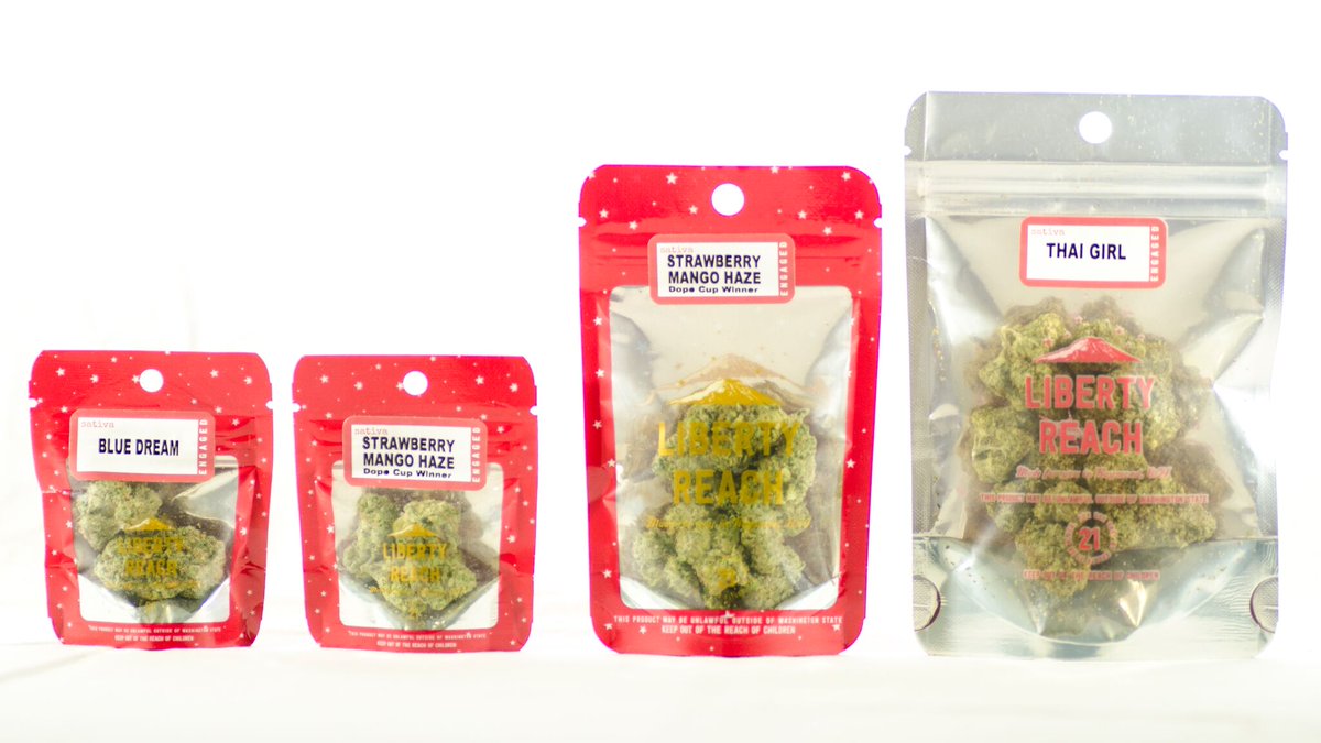 MyLibertyReach's tweet photo. Our new #LibertyReach flower "dime" bags are smaller, less waste for the environment, & oh so cute
#bmfwa #BetterMadeFlower #bmfbuds https://t.co/JF6rXQo31e