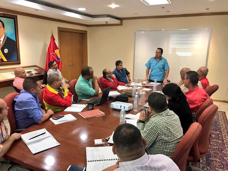 RMarcoTorres's tweet photo. Participan en esta mesa de trabajo los Presidentes de @MercalOficial, @PDVAL_OFICIAL, @RABSA_OFICIAL, @DianaIndustrias y @RedVenezuela_CA https://t.co/rcdsydRfij
