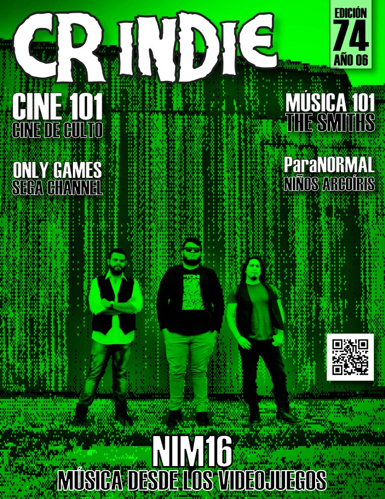 CR_INDIE's tweet photo. ¡Lista, Lista, Lista! Edición #74 de nuestra revista, entrevista-portada con @NIM16cr https://t.co/nvPzPoS2Aw https://t.co/wypZql1YJH