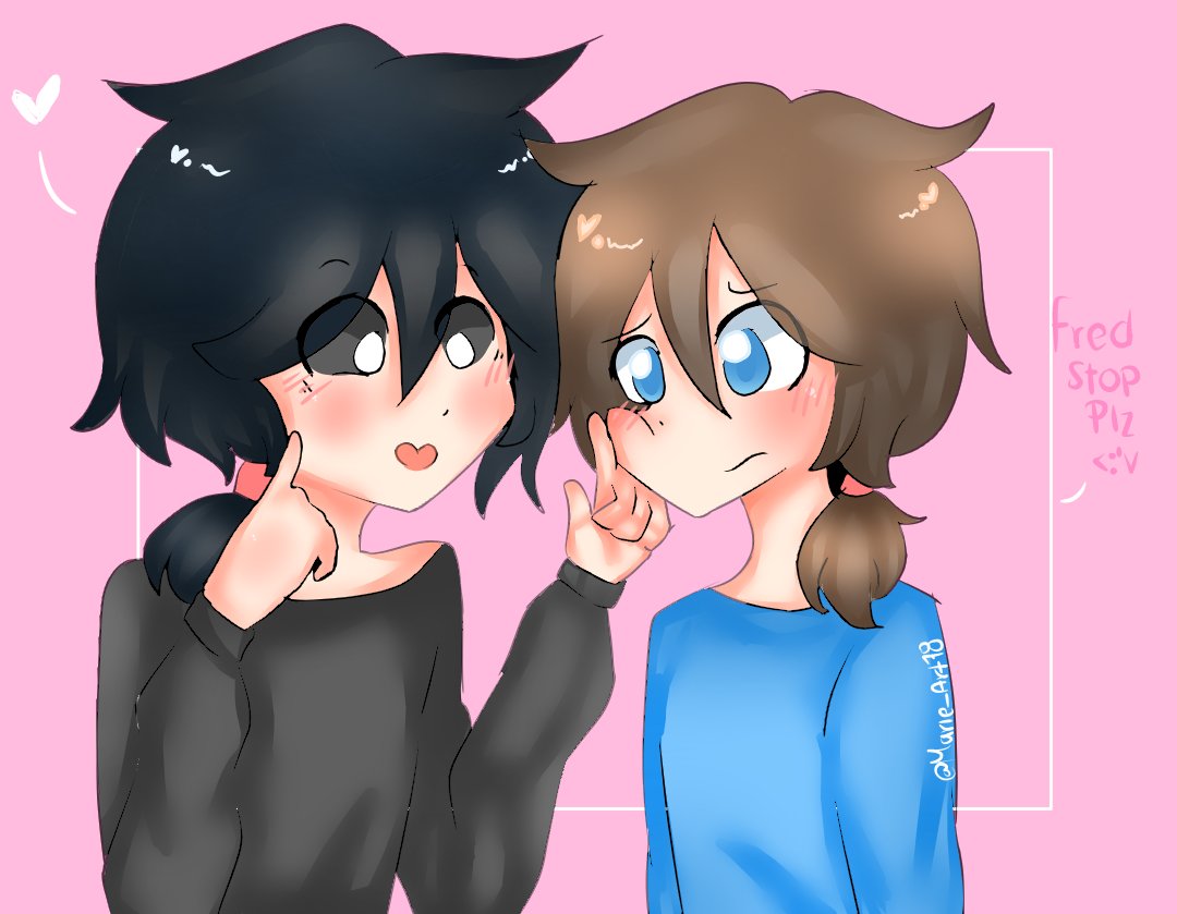 Marie_Art78's tweet photo. Dibujar a estos dos me da vida \:3/
@ItsFanDubTime  @edd00chan 
#FNAFHS https://t.co/7ncwxBycwq