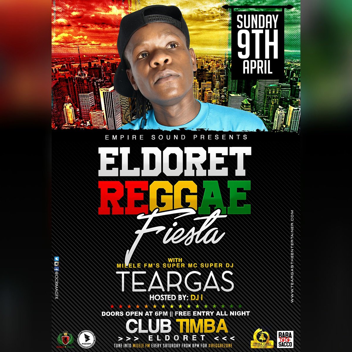 Eldoret get ready Coming Sunday the 9th #BabaDedeLive 🔥🔥🔥 at Club Timba. See you there!!