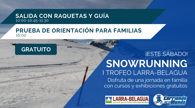 PLANAZO para este sábado. Salida con raquetas y guía y prueba de orientación para familias. ¡Inscríbete aquí GRATIS! snowrunninglarrabelagua.com/cursos-exhibic…