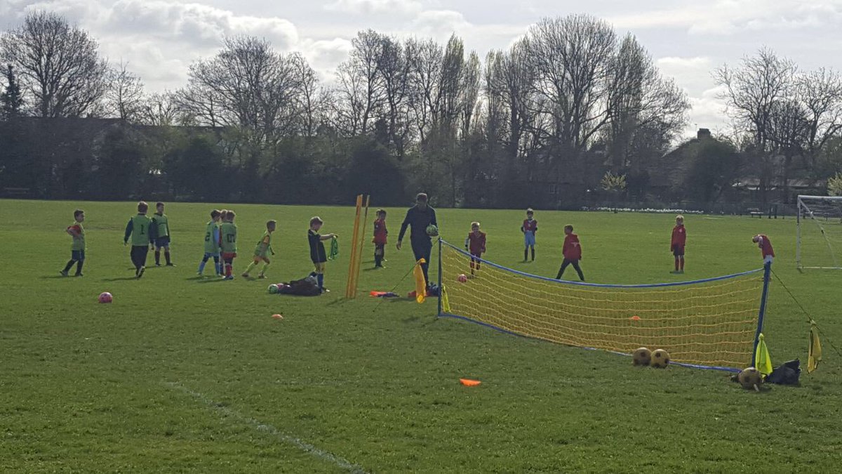 Theballschool's tweet image. Day 3 of On the Ball Soccer Schools Easter camp at Blakes Park!⚽️⚽️⚽️